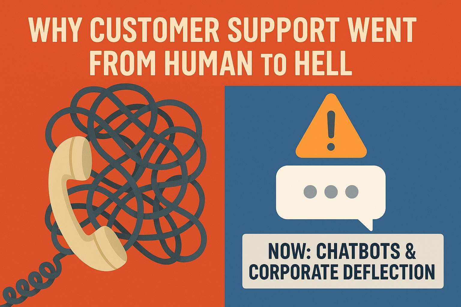 Why Customer Support Went from Human to Hell